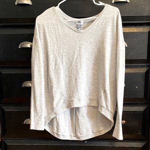 Light grey sweatshirt
